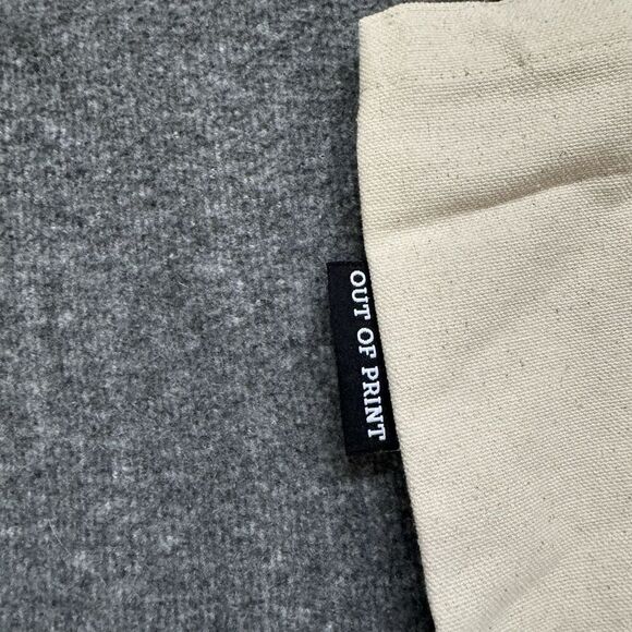 Out Of Print BOOKWORM Canvase Tote Bag Made In USA - Picture 4 of 6